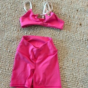 Five the label girls dancewear pinky promise set youth large